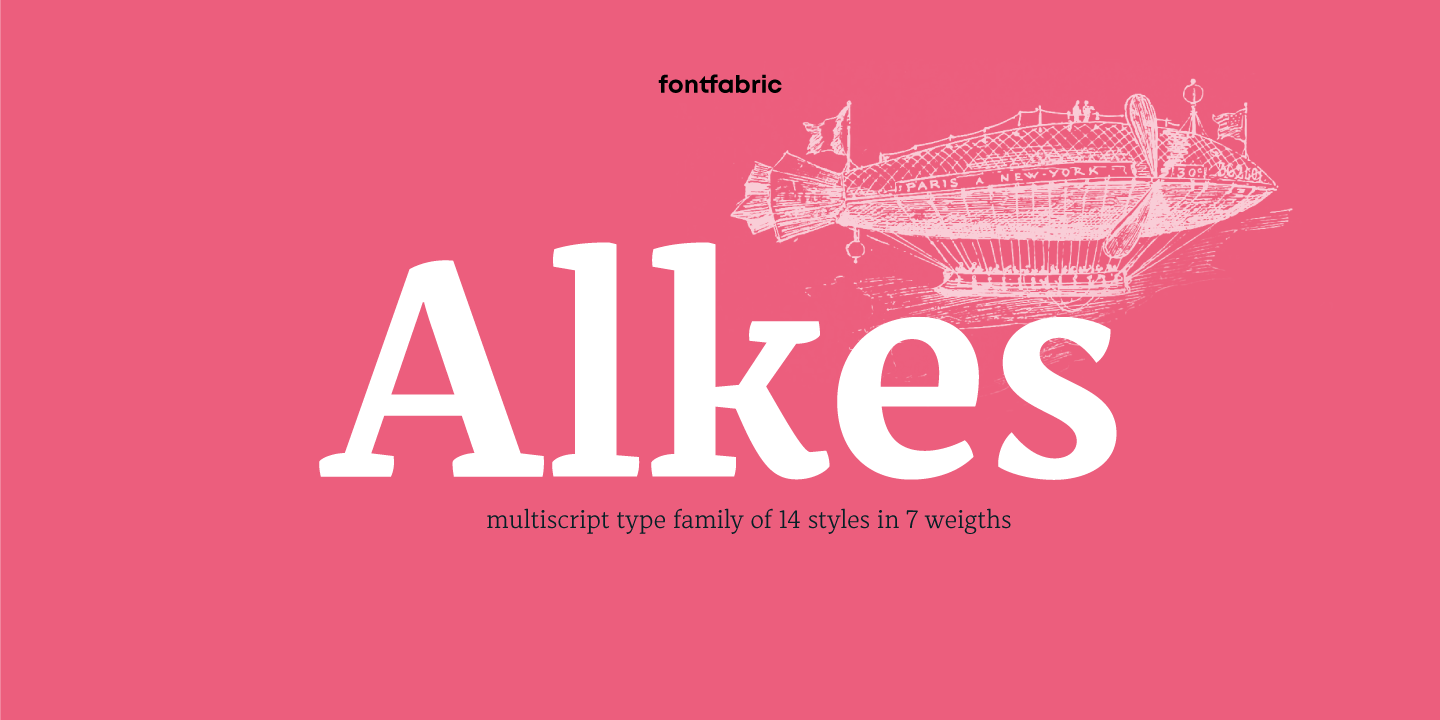 Alkes Font